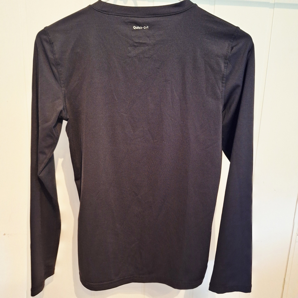 NWOT Xersion Black Quick-Dri Women's Athletic Performance Top Size L - Picture 2 of 5
